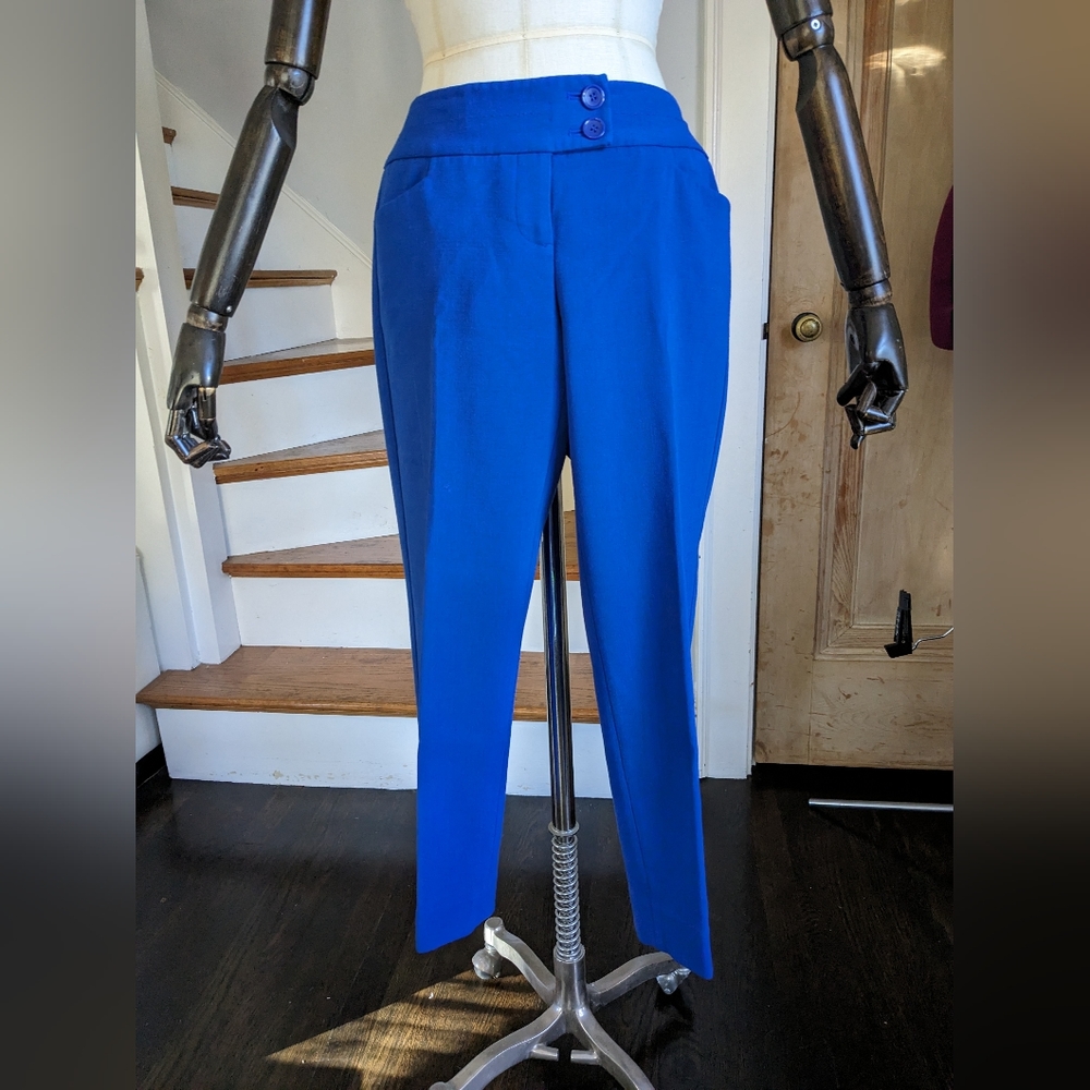 The Limited Blue Cropped Pant sz0